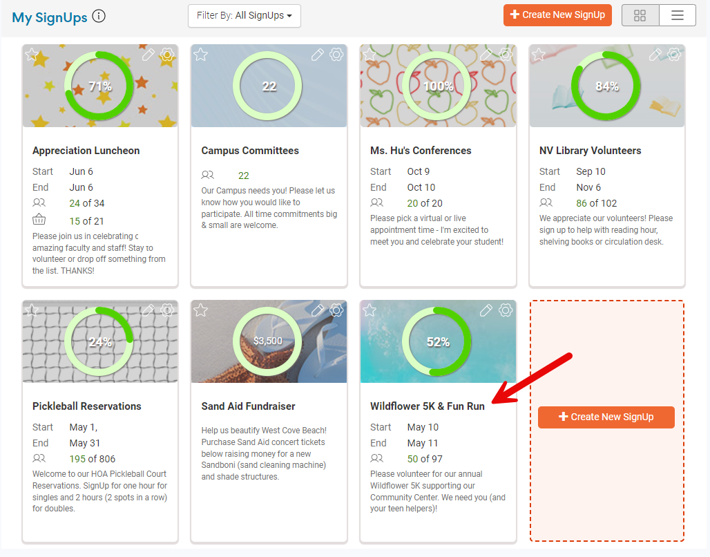 Managing your SignUps - Quick Video Tour – SignUp.com