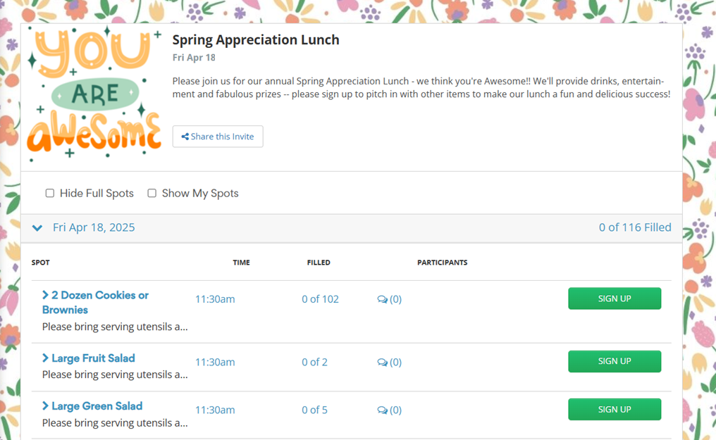 spring apprecaition lunch participant view signup desktop.png