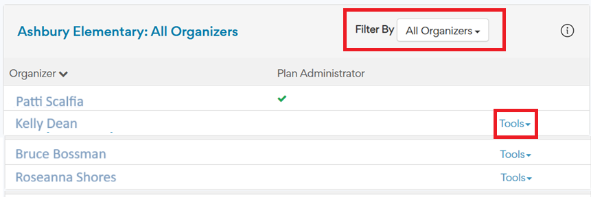 Campus plan organization roster tools.png