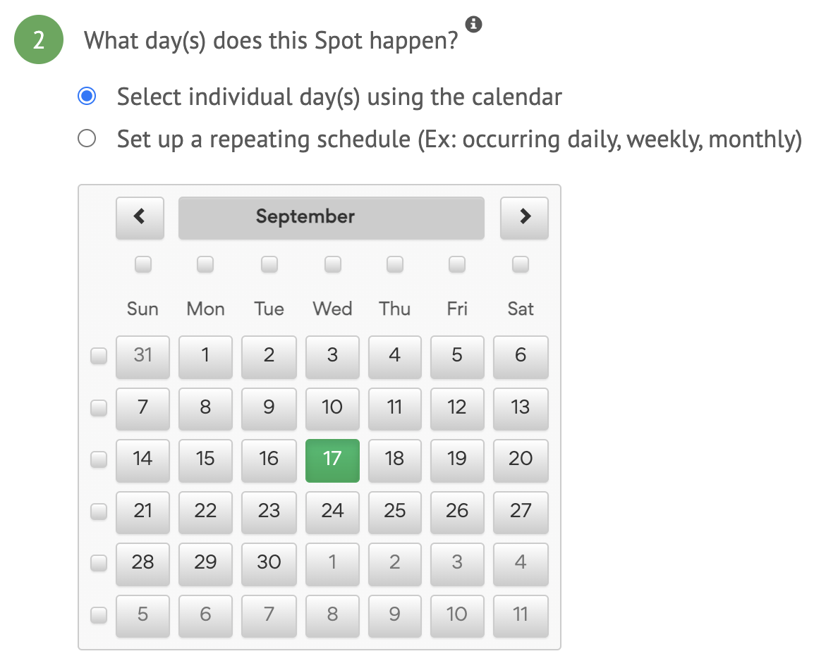 25.Spots.173.3.SelectDays.png