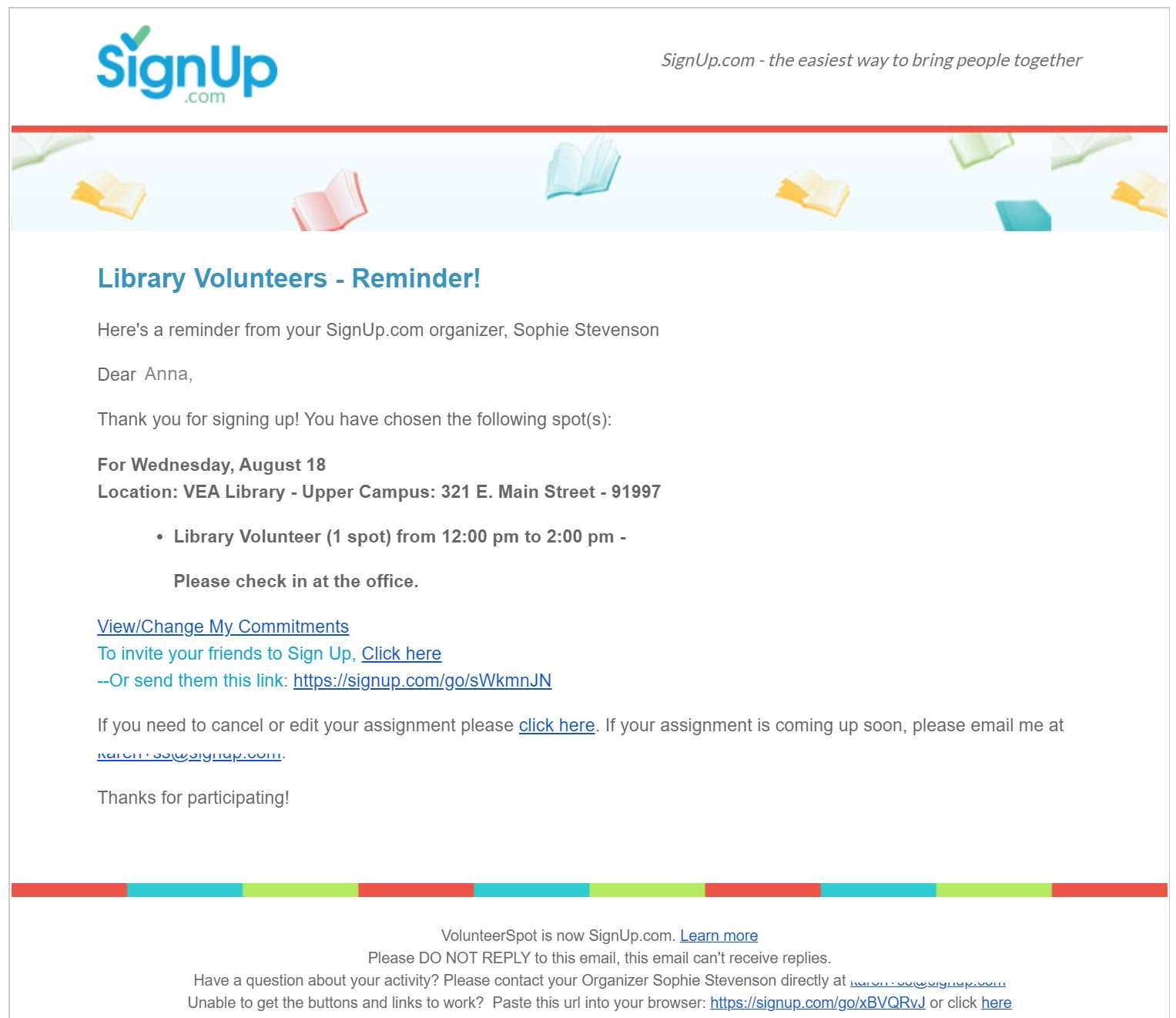 Email Sign in / Sign up instructions